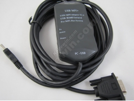 USB/MPI+ V2.0:USB isolated adapter for Siemens S7-300/400 PLC 