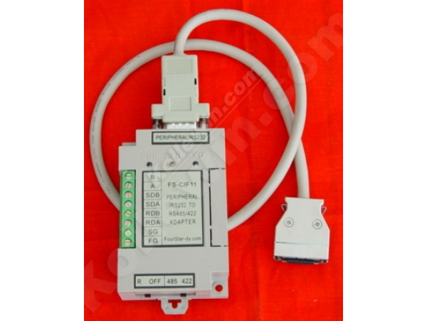 FS-CIF11:compatible with CPM1-CIF11/CIF12,the Peripheral port and RS232 to RS422/485 interface module for Omron PLC,It can use for CPM1A/2A,CQM1,C200H α etc series PLC