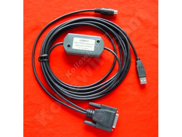 USB8551:Equal to USB8550+AFP1523 or USB8550+AFP5523;USB interface cable directly for Panasonnic FP1,FP3/FP5 PLC programming,no need convert cable